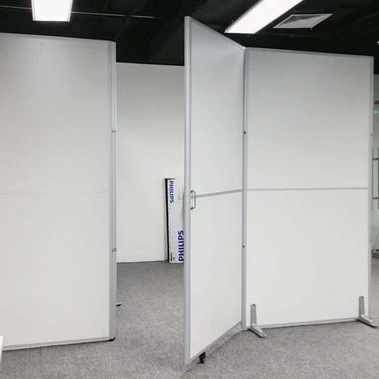 濰坊辦公室活動屏風,辦公室屏風玻璃墻